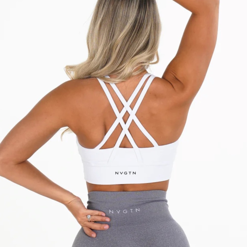 NVGTN White Purpose Bra